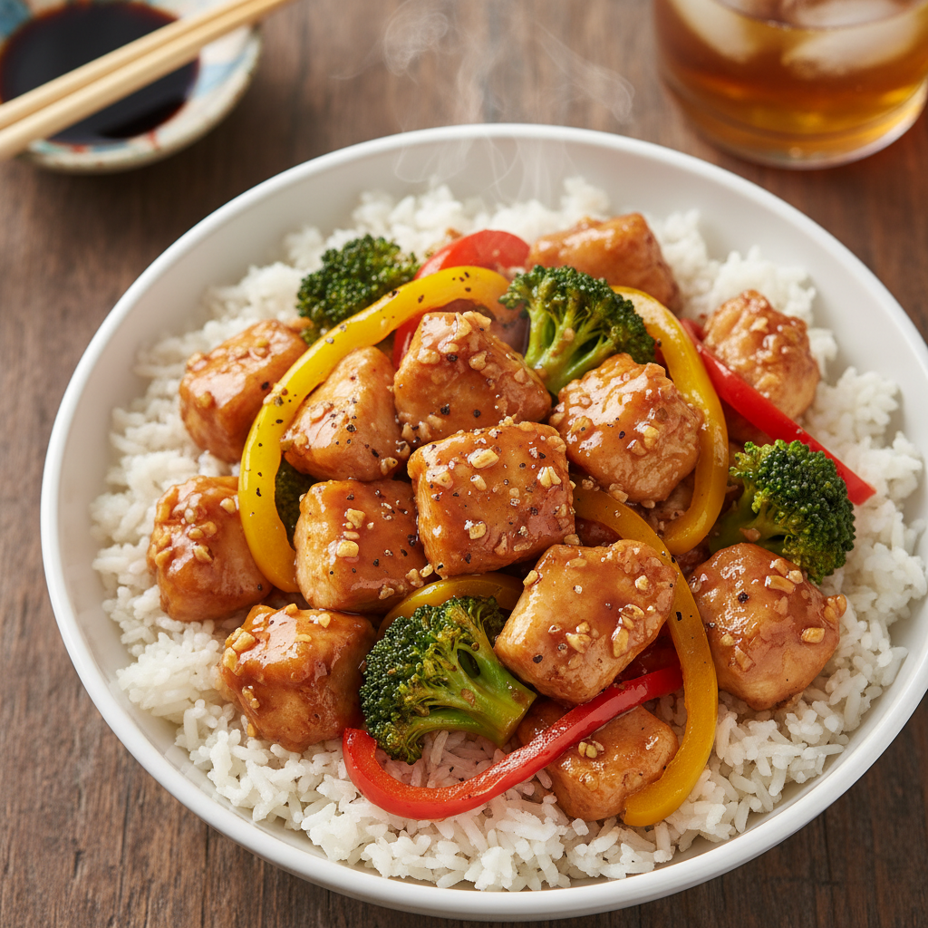 Chicken Stir-Fry Style Bites recipe