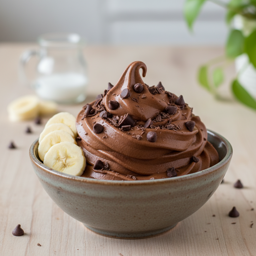 Chocolate Banana Nice Cream