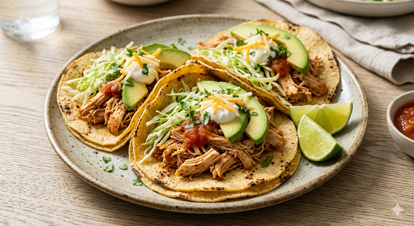 Rotisserie Chicken Tacos recipe